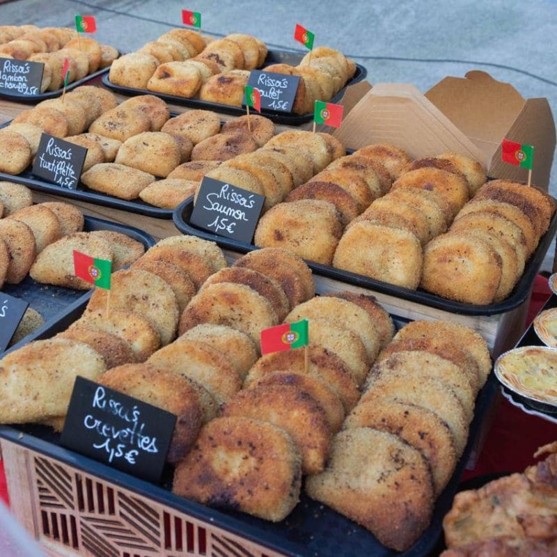 zoom marché stand